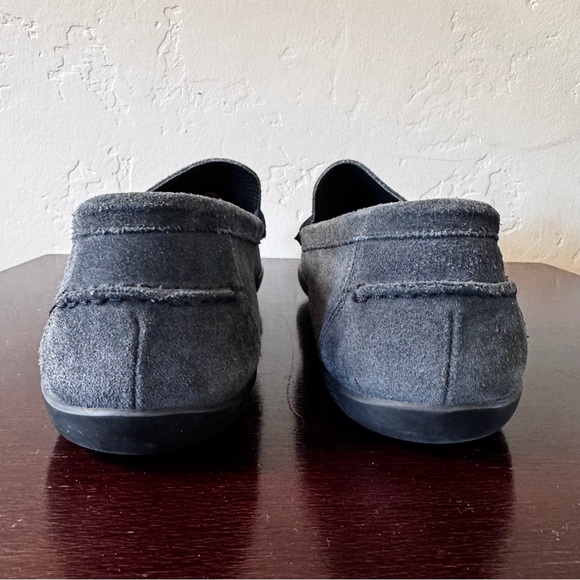 Frette by Harry’s of London Gray Suede Loafers main image 6
